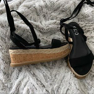 Brand New Black Ego Espadrilles